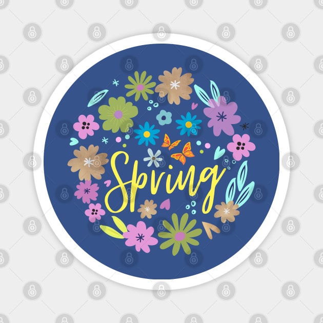 Spring Flowers Season Magnet by ChasingTees